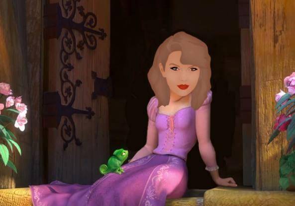 迪士尼公主教程苹果版:迪士尼公主变身成泰勒斯威夫特，你最喜欢哪个霉霉？网友：我服！