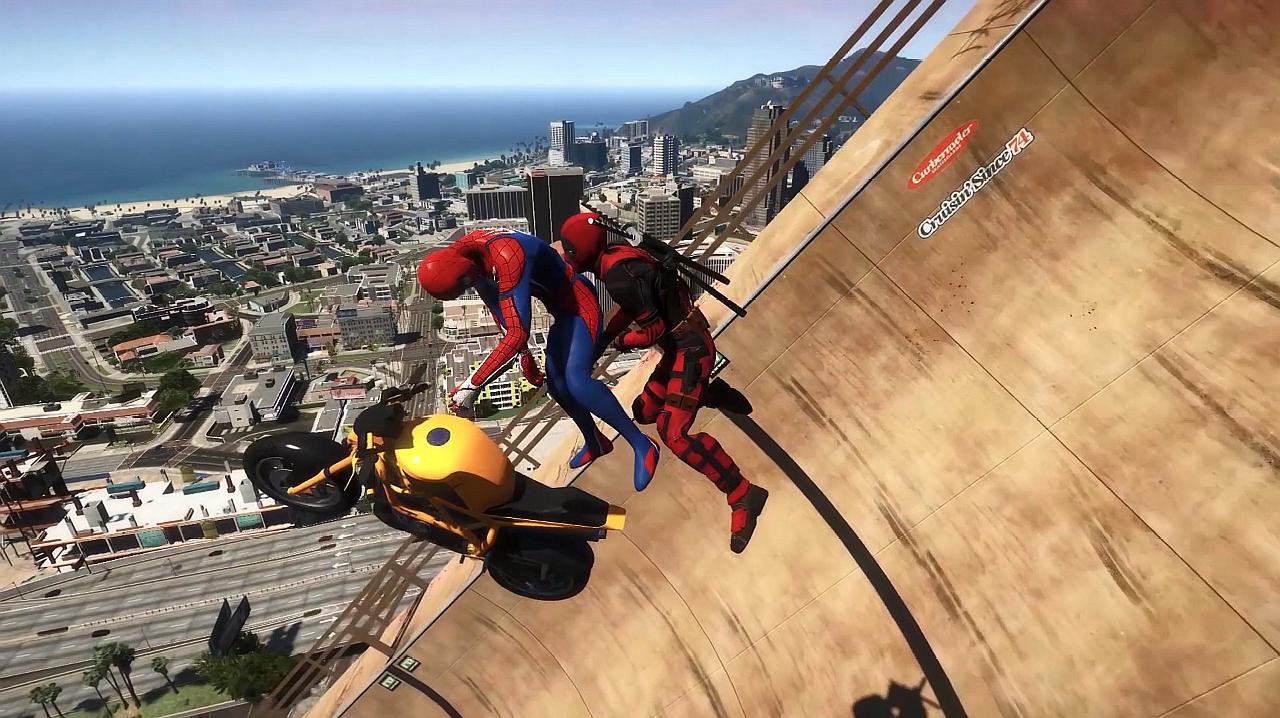 gta蜘蛛侠版手机版下载gtasa迈尔斯蜘蛛侠mod下载